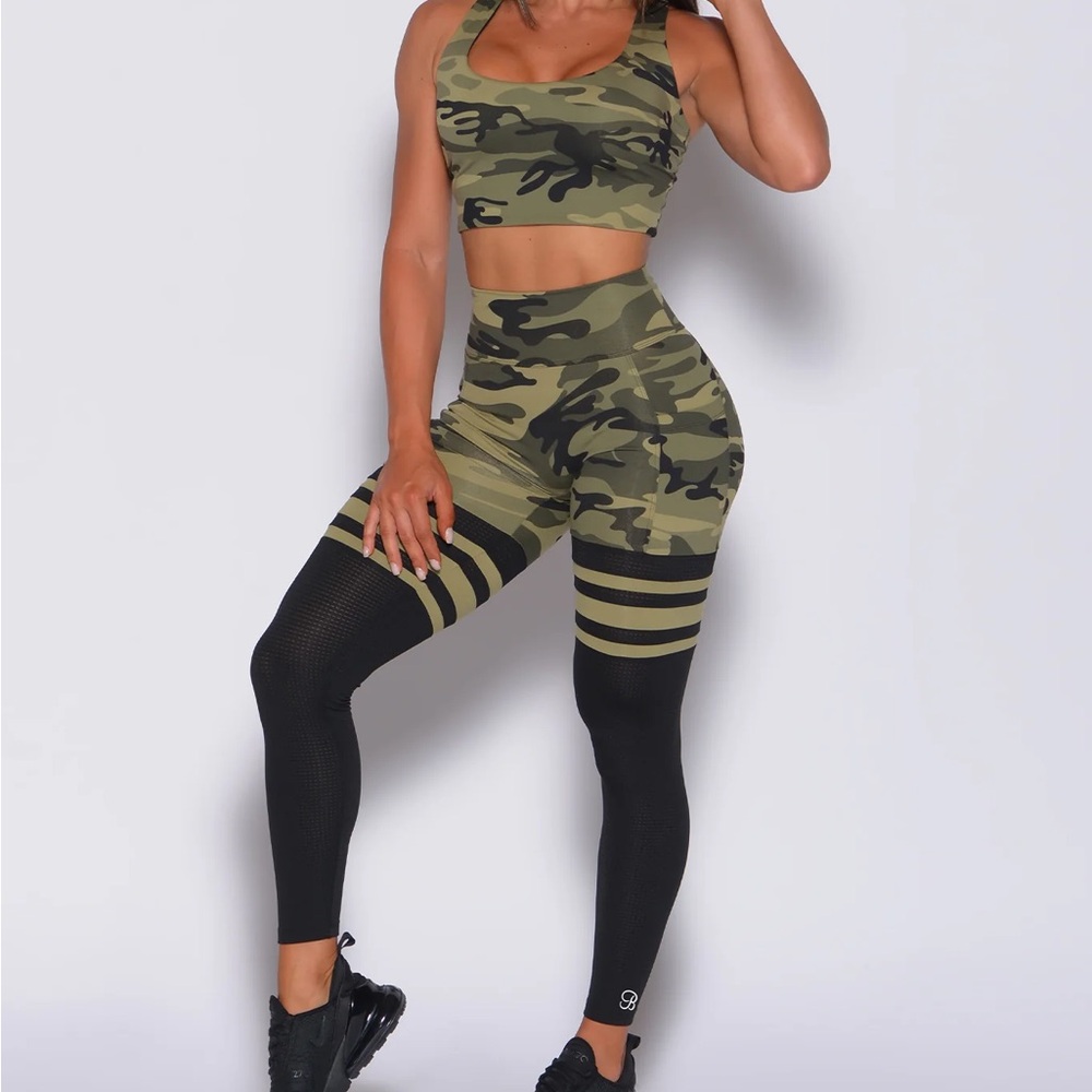 *SOLD ON M APP* Bombshell Sportswear Camo Thigh High Pant *S*